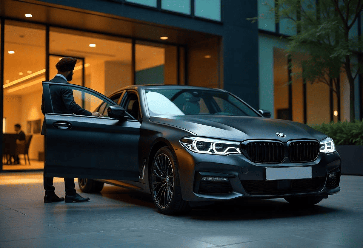 Luxury car rental in Gwalior for weddings and events